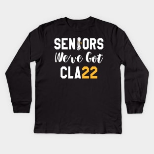 Seniors Class of 2022 Kids Long Sleeve T-Shirt